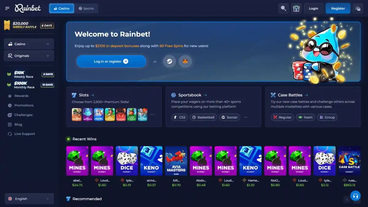 Rainbet brand artwork