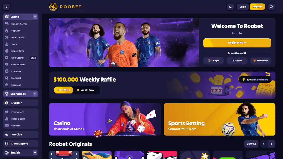 Roobet brand artwork